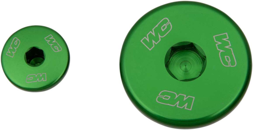 Works Connection - Works Connection Engine Plugs - Green - 24-623