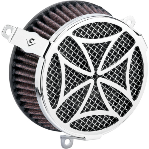 Cobra - Cobra Cross Air Cleaner Kit - Chrome - 06-0133-02-SB