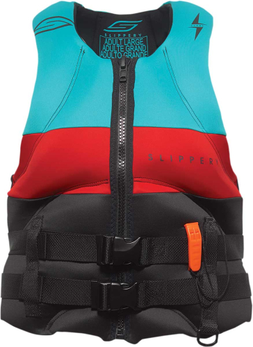 Slippery - Slippery Surge Neo Vest - 3240-0908 - Black/Aqua - X-Large