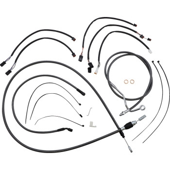 Magnum - Magnum Karbonfiber Handlebar Installation Kit for 12in-14in. Ape - 7871131