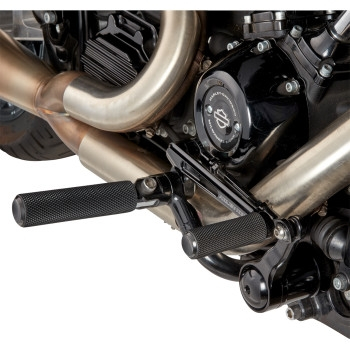 Arlen Ness - Arlen Ness Mid Control Kits - Black - 420-120