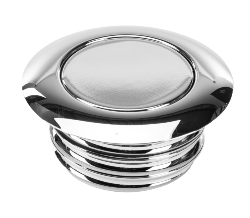HardDrive - HardDrive Pop-Up Screw in Vented Gas Caps - Chrome - 012308