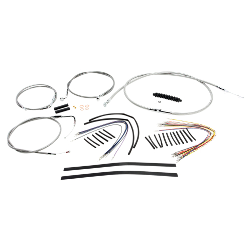 Magnum - Magnum Stainless Steel XR Handlebar Installation Kit for 12-14in. Ape - 589381