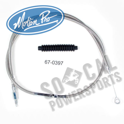 Motion Pro - Motion Pro Armor Coat Stainless Steel Longitudinally Wound Clutch Cable - 67-0397