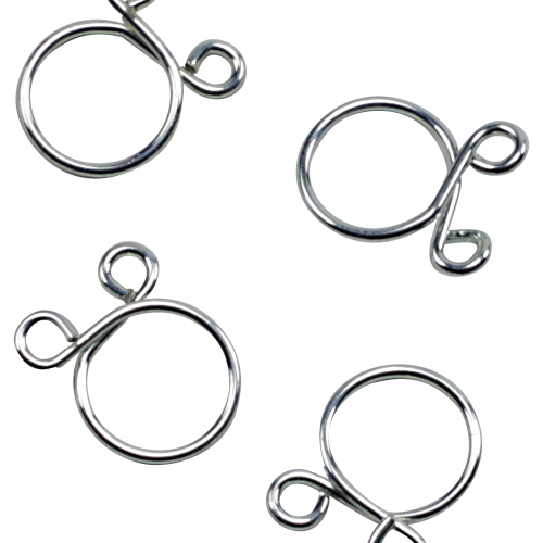 Fuel Star - Fuel Star Hose Clamp Refill Kit - 9.8mm Wire - Silver - FS00051