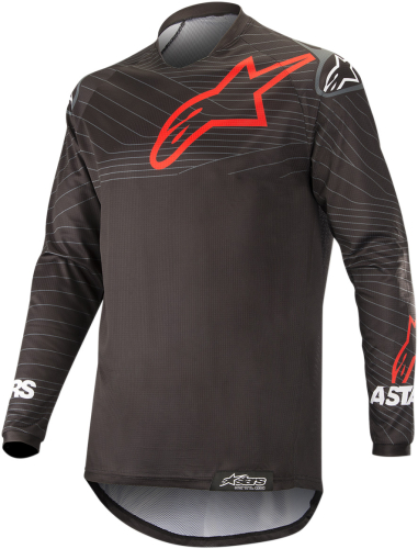 Alpinestars - Alpinestars Venture R Jersey - 3763019-13-XL - Black/Red - X-Large