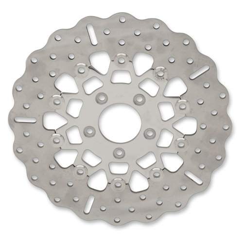 EBC - EBC 10 Button Floater Wide Band Brake Rotor - Contour - Polished - FSD027C