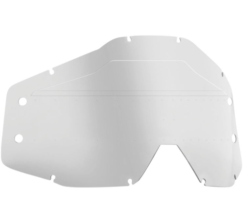 FMF Racing - FMF Racing Film System for PowerBomb Film System Youth Goggles - Clear - F-59030-00001