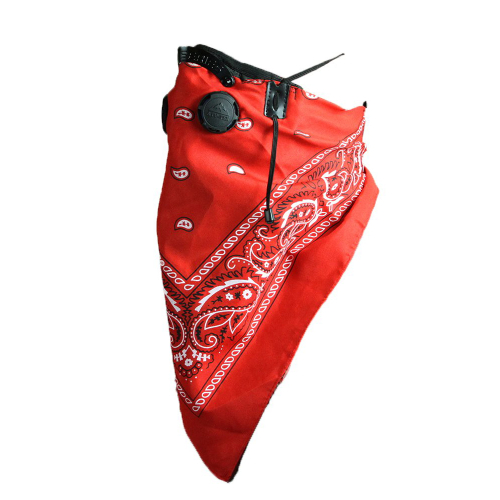 ATV-Tek - ATV-Tek Pro Series Rider Bandana Dust Mask - BDMRED - Red - OSFM