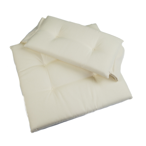 Whitecap - Whitecap Seat Cushion Set f/Director's Chair - Cr&egrave;me