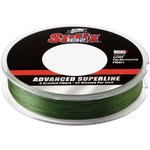 Sufix - Sufix 832&reg; Advanced Superline&reg; Braid - 20lb - Low-Vis Green - 150 yds