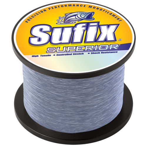 Sufix - Sufix Superior Smoke Blue Monofilament - 20lb - 5875 yds