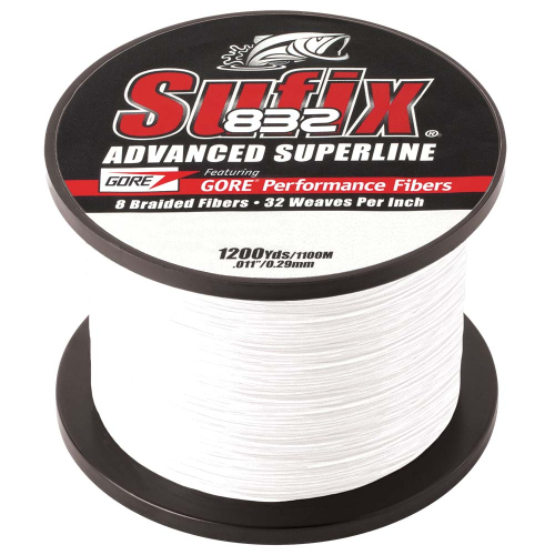 Sufix - Sufix 832&reg; Advanced Superline&reg; Braid - 6lb - Ghost - 1200 yds