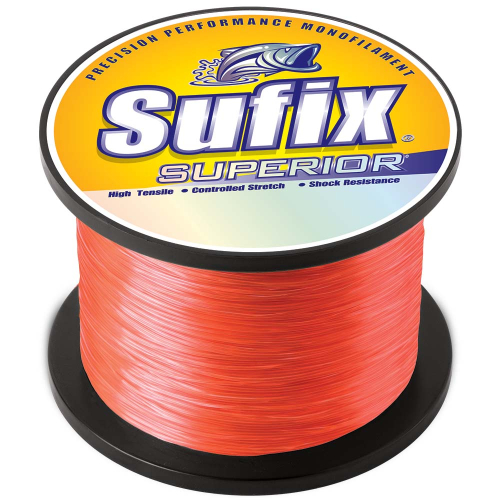 Sufix - Sufix Superior Neon Fire Monofilament - 15lb - 840 yds