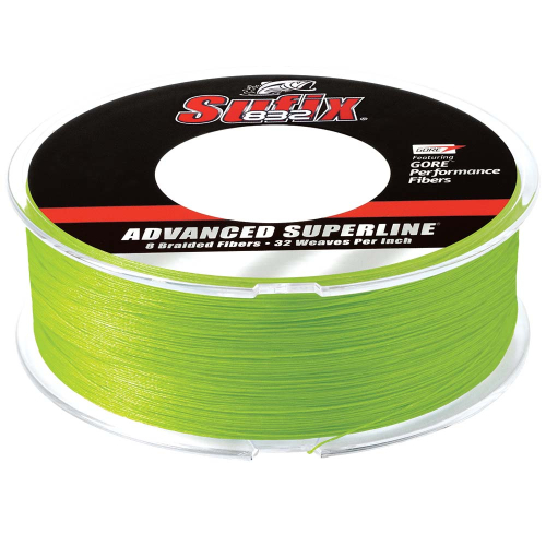 Sufix - Sufix 832&reg; Advanced Superline&reg; Braid - 15lb - Neon Lime - 600 yds