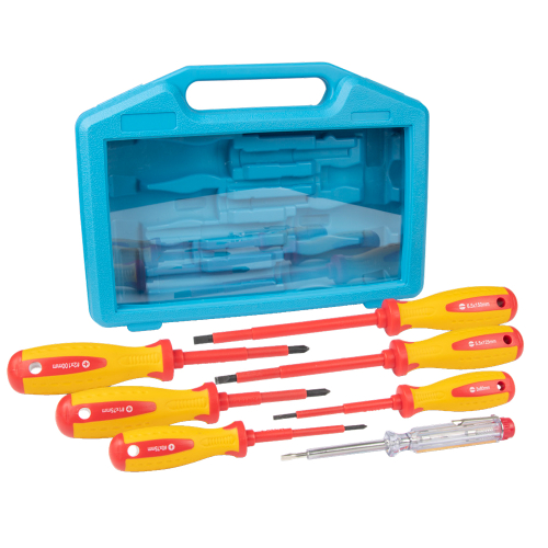 Ancor - Ancor 7-Piece Screwdriver Set w/Case