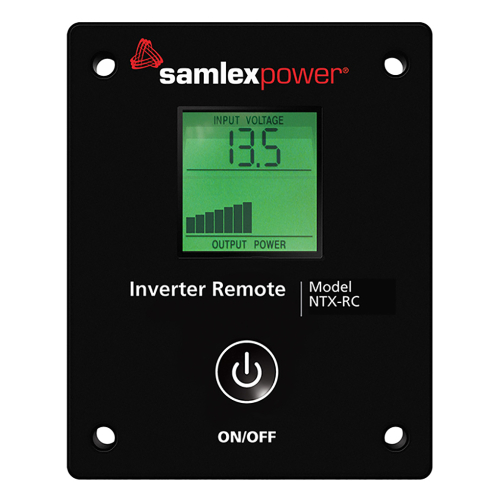Samlex America - Samlex NTX-RC Remote Control w/LCD Screen f/NTX Inverters