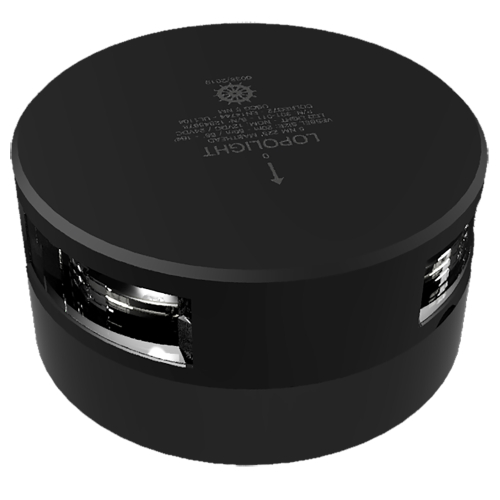 Lopolight - Lopolight Masthead Light 5nm Horizontal Mount - Black Housing