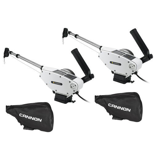 Cannon - Cannon Optimum&trade; 10 Tournament Series (TS) BT Electric Downrigger 2-Pack w/Black Covers