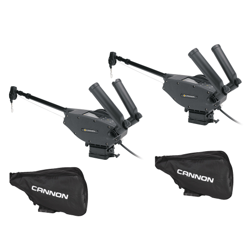 Cannon - Cannon Optimum&trade; 10 BT Electric Downrigger 2-Pack w/Black Covers