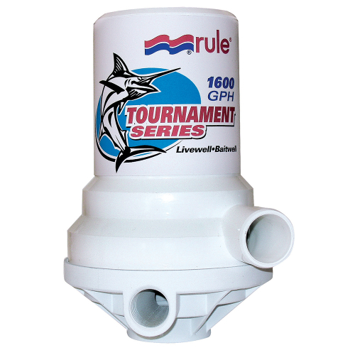 Rule - Rule Tournament Series 1600 GPH Livewell Pump Dual Port