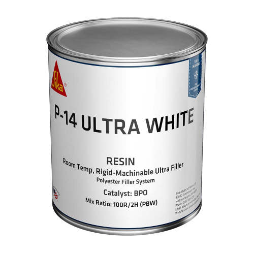 Sika - Sika SikaBiresin&reg; AP014 White Base Quart Can BPO Hardener Required