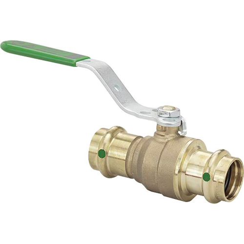 Viega - Viega ProPress 1-1/2" Zero Lead Bronze Ball Valve w/Stainless Stem - Double Press Connection