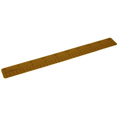 SeaDek - SeaDek 4" x 36" 3mm Fish Ruler w/Laser Logo Mocha Brushed - 101.6mm x 965.2mm x 3mm