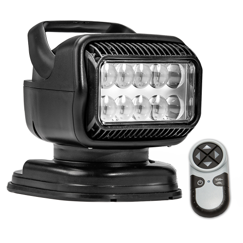 Golight - Golight Radioray GT Series Portable Mount - Black LED - Handheld Remote Magnetic Shoe Mount