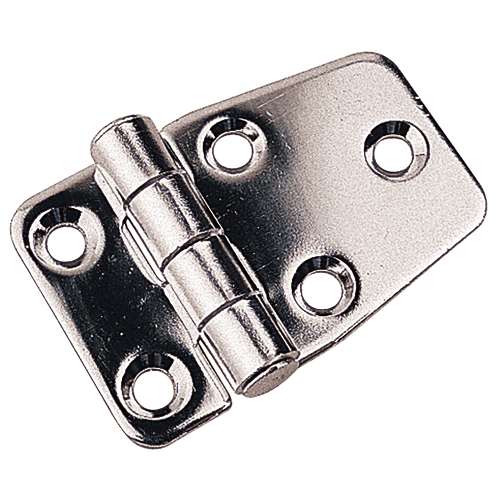 Sea-Dog - Sea-Dog Stainless Steel Short Side Door Hinge - Stamped #8 Screws Individual Bulk Packaging