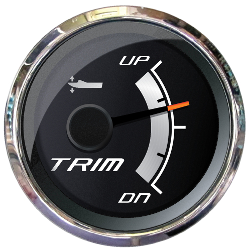 Faria Beede Instruments - Faria Platinum 2" Trim Gauge f/Mercury, Mariner, Mercruiser, Volvo DP, Yamaha 2001 &amp; Newer