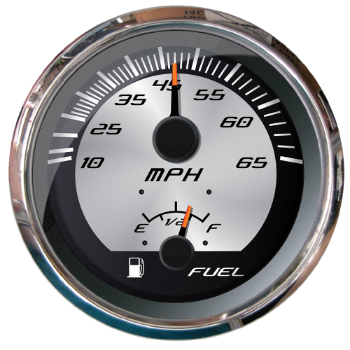 Faria Beede Instruments - Faria Platinum 4" Multi-Function - Speedometer &amp; Fuel