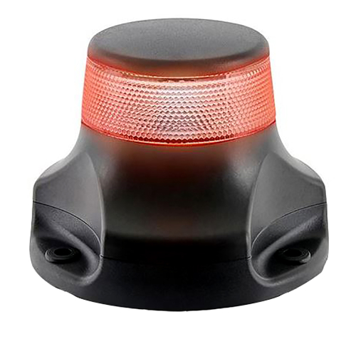 Hella Marine - Hella Marine NaviLED 360, 2nm, All Round Light Red Surface Mount - Black Housing