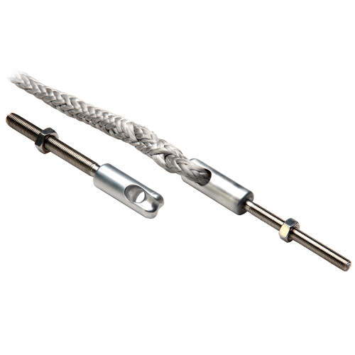 C. Sherman Johnson - C. Sherman Johnson Splice Eye w/Threded Stud: 1/4"-28 x 2-1/2" LH w/Splice Eye
