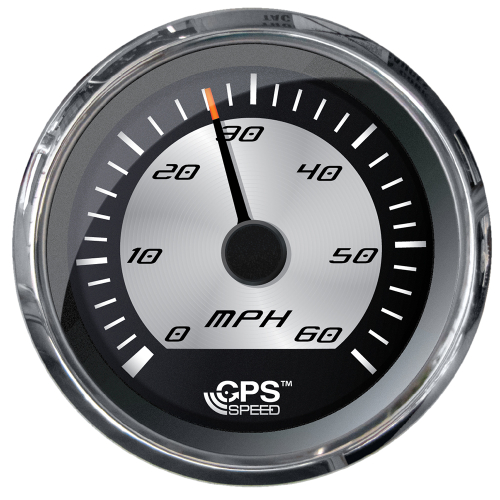 Faria Beede Instruments - Faria Platinum 4" Speedometer - 60MPH - GPS