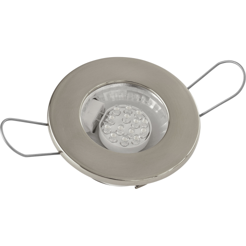 Sea-Dog - Sea-Dog LED Overhead Light - Brushed Finish - 60 Lumens - Clear Lens - Stamped 304 Stainless Steel