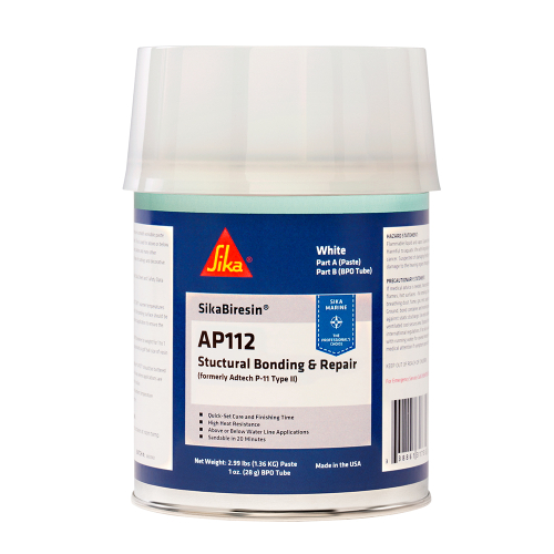 Sika - Sika SikaBiresin&reg; AP112 + BPO Cream Hardener - White - Quart
