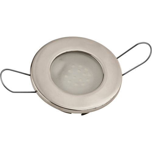 Sea-Dog - Sea-Dog LED Overhead Light - Brushed Finish - 60 Lumens - Frosted Lens - Stamped 304 Stainless Steel