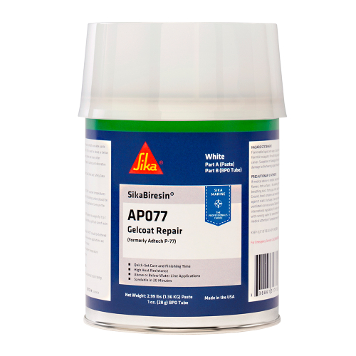 Sika - Sika SikaBiresin&reg; AP077 + BPO Cream Hardener - White - Quart