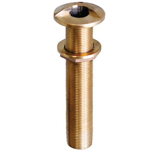 GROCO - GROCO 3/4" Bronze Extra Long High Speed Thru-Hull Fitting w/Nut