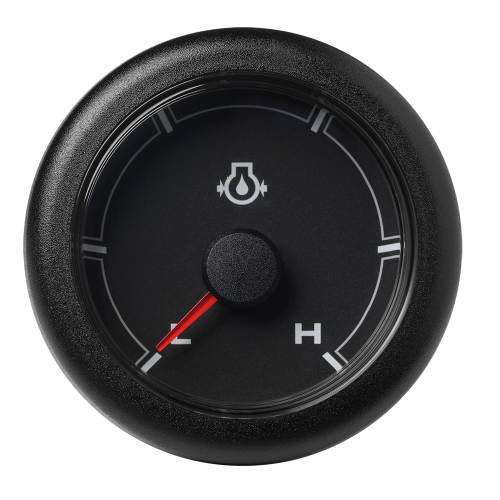 Veratron - Veratron 52MM (2-1/16") OceanLink Engine Oil Pressure Low/High (150 PSI) - Black Dial &amp; Bezel