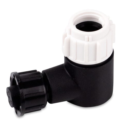 Raymarine - Raymarine DeviceNet (M) to ST-Ng (F) Adapter - 90&deg;