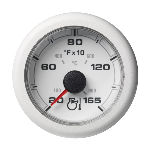 Veratron - Veratron 52MM (2-1/16") OceanLink Pyrometer Gauge (1650&deg; F/900&deg; C) - White Dial &amp; Bezel