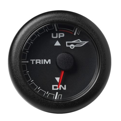 Veratron - Veratron 52MM (2-1/16") OceanLink Engine Trim Gauge - Black Dial &amp; Bezel