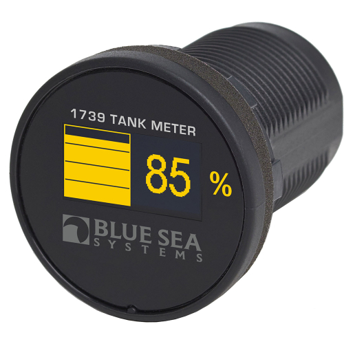 Blue Sea Systems - Blue Sea 1739 Mini OLED Tank Meter - Yellow