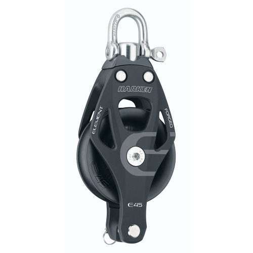 Harken - Harken 45mm Single Element Block w/Swivel &amp; Becket