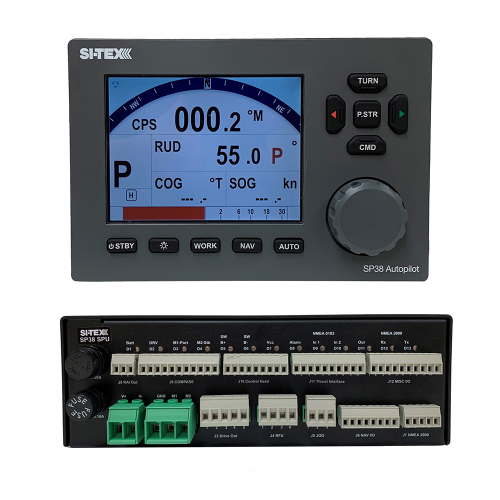 SI-TEX - SI-TEX SP38-17 Autopilot Core Pack Only, No Feedback, Compass or Pump