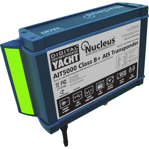 Digital Yacht - Digital Yacht AIT5000 Class B+ 5W Transponder w/Splitter &amp; WiFi