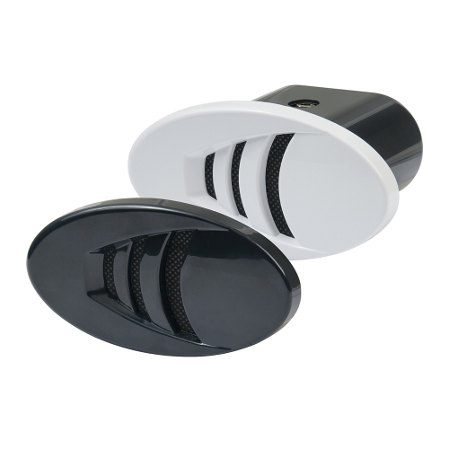Marinco - Marinco 12V Drop-In "H" Horn w/Black &amp; White Grills
