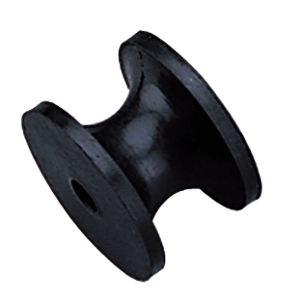 Sea-Dog - Sea-Dog Replacement Short Bow Roller - Natural Rubber/Brass Insert